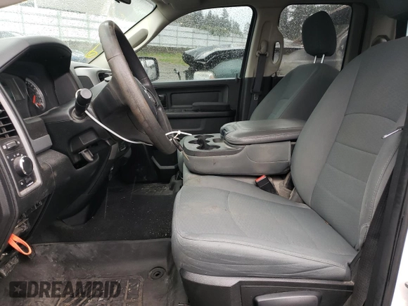 2018 Ram 1500 Express with VIN 1C6RR7FG2JS167726, listed as a Copart auction lot 51277085 with 156,195 mi miles and Salvage title. Bid and sale history available at DreamBid. Image 7.