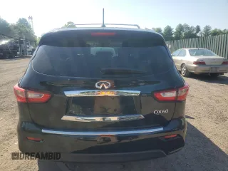 2015 Infiniti QX60 with VIN 5N1AL0MM6FC541632, listed as a Copart auction lot 62077105 with 123,164 mi miles and Salvage title. Bid and sale history available at DreamBid. Image 6.