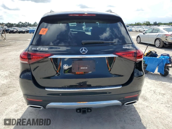 2020 Mercedes-Benz GLE 350 z VIN 4JGFB4KB2LA047776, wystawiony jako Copart lot #61509725 z przebiegiem 46 913 mil mil oraz Nie do naprawy • Non repairable. Historia ofert i sprzedaży dostępna na DreamBid. Obrazek 6.