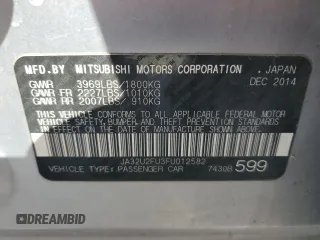 2015 Mitsubishi Lancer ES with VIN JA32U2FU3FU012582, listed as a Copart auction lot 78218514 with 198,749 mi miles and Salvage Title. Bid and sale history available at DreamBid. Image 12.