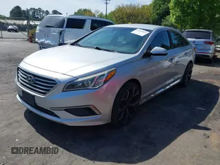 2015 Hyundai Sonata Sport with VIN 5NPE34AF6FH256579, listed as a IAAI auction lot 42052813 with 103,988 mi miles and . Bid and sale history available at DreamBid. Image 17.