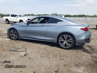 2018 Infiniti Q60 3.0t LUXE with VIN JN1EV7EL1JM391806, listed as a Copart auction lot 67901224 with 95,775 mi miles and Salvage Title. Bid and sale history available at carsss.com. Image 2.