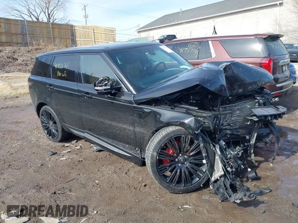 2018 Land Rover Range Rover Sport with VIN SALWR2RE2JA800328, listed as a IAAI auction lot 41758705 with 91,272 mi miles and . Bid and sale history available at DreamBid. Image 1.