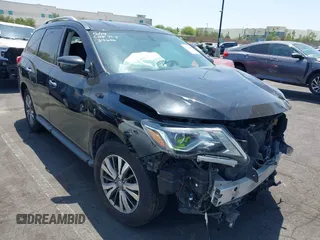 2020 Nissan Pathfinder SV with VIN 5N1DR2BN0LC604741, listed as a IAAI auction lot 42349825 with 96,349 mi miles and . Bid and sale history available at DreamBid. Image 1.