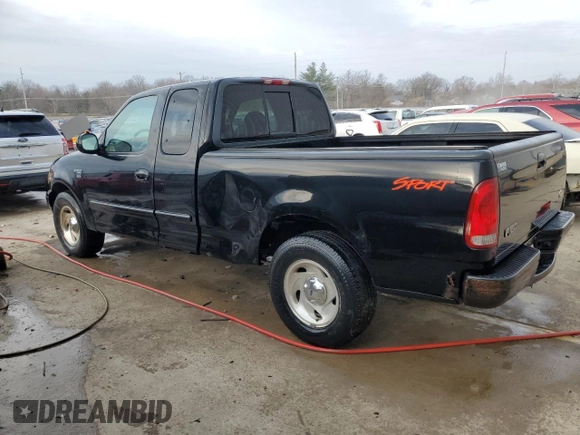 1999 Ford F-150 XL with VIN 1FTRX17L5XNB33164, listed as a Copart auction lot 47809905 with 164,484 mi miles and Non Repairable. Bid and sale history available at carsss.com. Image 2.