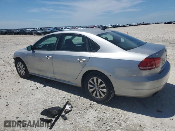 2014 Volkswagen Passat Wolfsburg Edition with VIN 1VWAT7A39EC095920, listed as a Copart auction lot 56628415 with 103,492 mi miles and Salvage title. Bid and sale history available at DreamBid. Image 2.