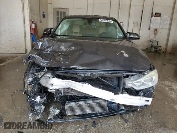 2015 BMW 3 Series 328i with VIN WBA3A5C51FF608112, listed as a Copart auction lot 59305835 with 147,883 mi miles and Salvage title. Bid and sale history available at DreamBid. Image 5.
