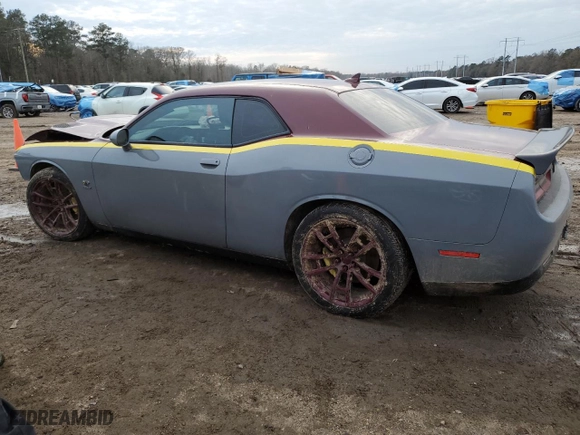 2019 Dodge Challenger R/T Scat Pack with VIN 2C3CDZFJ3KH581485, listed as a Copart auction lot 42999895 with 56,392 mi miles and Salvage Title. Bid and sale history available at carsss.com. Image 2.