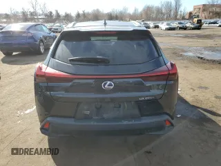 2022 Lexus UX 250h with VIN JTHP9JBH8N2057425, listed as a Copart auction lot 45984885 with 44,924 mi miles and Salvage title. Bid and sale history available at DreamBid. Image 6.