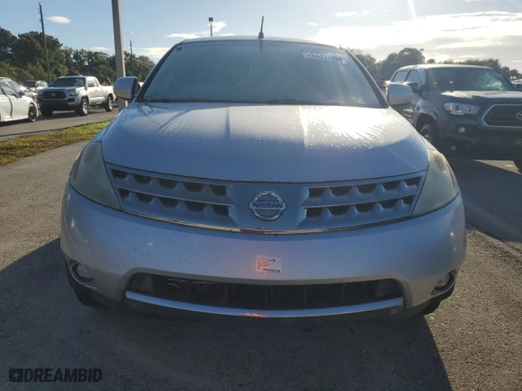 2007 Nissan Murano SL with VIN JN8AZ08T97W509038, listed as a Copart auction lot 74373224 with 0 mi miles and Salvage Title. Bid and sale history available at carsss.com. Image 5.