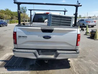 2016 Ford F-150 XL with VIN 1FTEX1CGXGKF76726, listed as a Copart auction lot 50194795 with 236,286 mi miles and Salvage Title. Bid and sale history available at carsss.com. Image 6.
