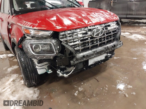 2022 Hyundai Venue SEL with VIN KMHRC8A30NU152183, listed as a IAAI auction lot 41607165 with 22,943 mi miles and . Bid and sale history available at DreamBid. Image 6.