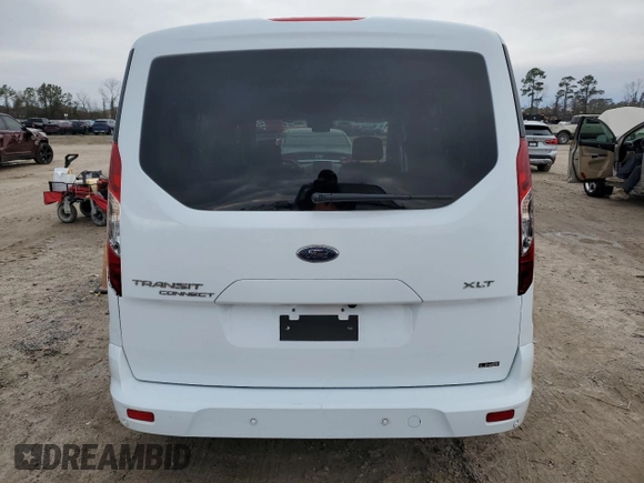 2023 Ford Transit Connect Wagon XLT with VIN NM0GE9F29P1552496, listed as a Copart auction lot 41462645 with 31,525 mi miles and Non Repairable. Bid and sale history available at carsss.com. Image 6.