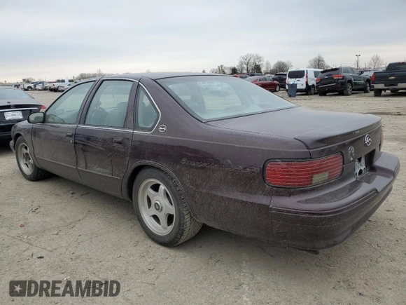 1995 Chevrolet Caprice with VIN 1G1BL52P5SR146120, listed as a Copart auction lot 50930555 with 938,938 mi miles and Non repairable. Bid and sale history available at DreamBid. Image 2.