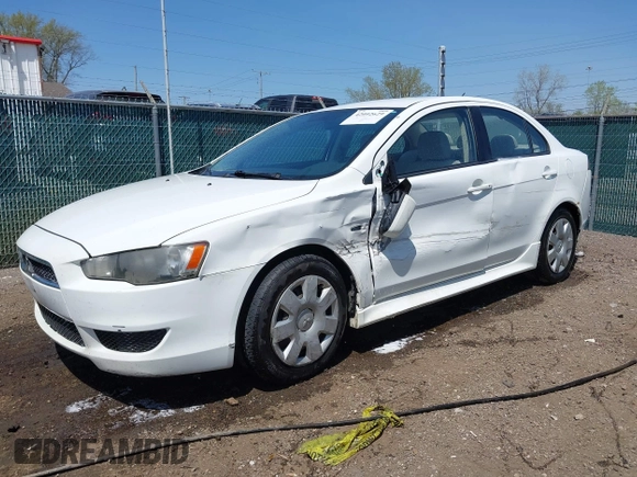 2011 Mitsubishi Lancer ES with VIN JA32U2FU0BU001081, listed as a IAAI auction lot 42092629 with 237,072 mi miles. Bid and sale history available at carsss.com. Image 6.