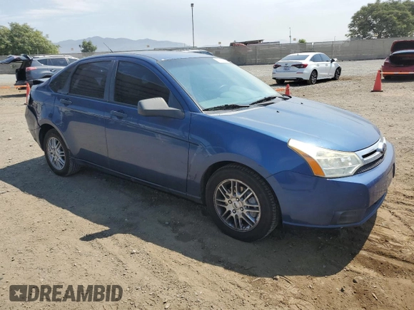 2009 Ford Focus SE with VIN 1FAHP35N09W168306, listed as a Copart auction lot 70276634 with 145,844 mi miles and Salvage Title. Bid and sale history available at carsss.com. Image 4.