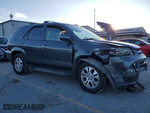 2003 Acura MDX Touring Pkg w/Navigation System with VIN 2HNYD18843H538993, listed as a Copart auction lot 45038085 with 259,754 mi miles and Salvage Title. Bid and sale history available at carsss.com. Image 4.