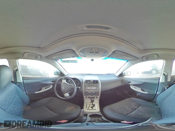 2010 Toyota Corolla z VIN 2T1BU4EE6AC455239, wystawiony jako Copart lot #60570335 z przebiegiem 256 499 mil mil oraz Szkoda całkowita • Salvage title. Historia ofert i sprzedaży dostępna na DreamBid. Obrazek 14.
