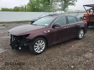 2018 Kia Optima LX z VIN 5XXGT4L38JG267325, wystawiony jako Copart lot #57079685 z przebiegiem 98 734 mil mil oraz Szkoda całkowita • Salvage title. Historia ofert i sprzedaży dostępna na DreamBid. Obrazek 1.