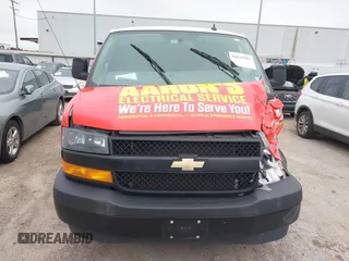 2023 Chevrolet Express Cargo with VIN 1GCWGAFP3P1219054, listed as a IAAI auction lot 41615581 with 36,622 mi miles and . Bid and sale history available at DreamBid. Image 12.
