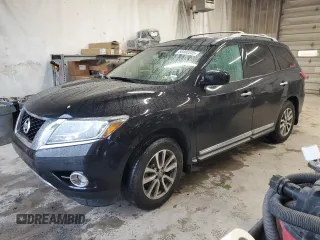 2013 Nissan Pathfinder Platinum z VIN 5N1AR2MM1DC608791, wystawiony jako Copart lot #56480335 z przebiegiem 144 374 mil mil oraz Czysty tytuł • Clean title. Historia ofert i sprzedaży dostępna na DreamBid. Obrazek 1.