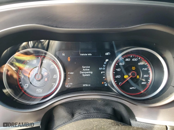 2022 Dodge Charger Scat Pack Widebody with VIN 2C3CDXGJ8NH130544, listed as a Copart auction lot 43410165 with 28,786 mi miles and Salvage Title. Bid and sale history available at carsss.com. Image 9.