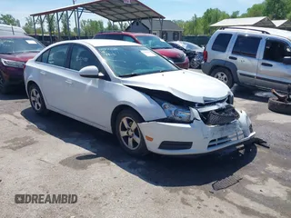 2014 Chevrolet Cruze 1LT with VIN 1G1PC5SB4E7354774, listed as a IAAI auction lot 42104388 with 136,532 mi miles and . Bid and sale history available at DreamBid. Image 1.