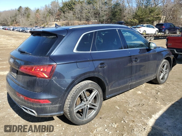 2019 Audi SQ5 Premium Plus z VIN WA1B4AFY8K2112322, wystawiony jako Copart lot #47419445 z przebiegiem 97 717 mil mil oraz Szkody całkowita. Historia ofert i sprzedaży dostępna na DreamBid. Obrazek 3.