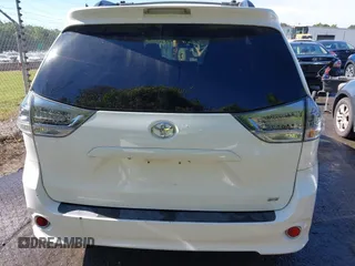 2015 Toyota Sienna SE with VIN 5TDXK3DC0FS657546, listed as a IAAI auction lot 42183750 with 137,157 mi miles and . Bid and sale history available at DreamBid. Image 17.