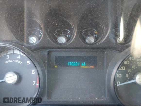 2014 Ford F-250 XL with VIN 1FTBF2A68EEB13811, listed as a IAAI auction lot 41357431 with 170,221 mi miles and . Bid and sale history available at DreamBid. Image 15.