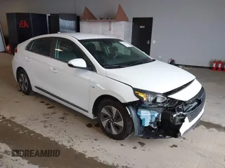 2019 Hyundai Ioniq SEL z VIN KMHC75LC5KU111145, wystawiony jako IAAI lot #42124230 z przebiegiem 145 937 mil mil oraz . Historia ofert i sprzedaży dostępna na DreamBid. Obrazek 1.