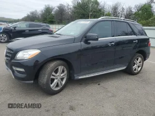 2015 Mercedes-Benz M 350 with VIN 4JGDA5HB5FA529993, listed as a Copart auction lot 62342035 with 131,376 mi miles and Salvage title. Bid and sale history available at DreamBid. Image 1.