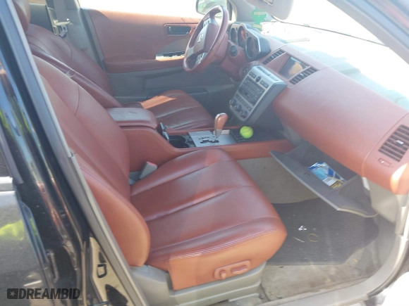 2004 Nissan Murano SE with VIN JN8AZ08W04W328304, listed as a IAAI auction lot 41808596 with 999,999 mi miles. Bid and sale history available at carsss.com. Image 5.