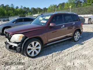 2010 Mercedes-Benz GLK 350 with VIN WDCGG5GB3AF466285, listed as a Copart auction lot 52941755 with 166,193 mi miles and Salvage Title. Bid and sale history available at DreamBid. Image 1.