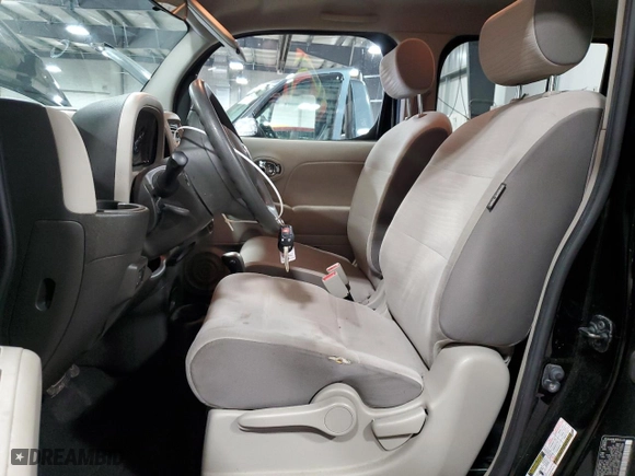 2009 Nissan Cube 1.8 SL with VIN JN8AZ28R19T103579, listed as a Copart auction lot 52356245 with 163,699 mi miles and Salvage Title. Bid and sale history available at carsss.com. Image 7.