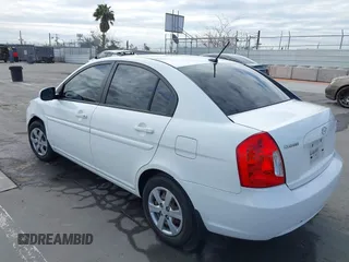 2011 Hyundai Accent GLS with VIN KMHCN4ACXBU619503, listed as a IAAI auction lot 42047496 with 131,135 mi miles. Bid and sale history available at carsss.com. Image 3.