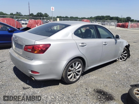 2006 Lexus IS 250 with VIN JTHCK262865003783, listed as a IAAI auction lot 42586680 with 135,135 mi miles and . Bid and sale history available at DreamBid. Image 4.
