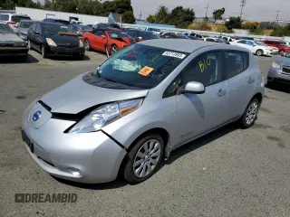 2015 Nissan LEAF SV with VIN 1N4AZ0CP2FC335101, listed as a Copart auction lot 63713993 with 0 mi miles. Bid and sale history available at carsss.com. Image 1.