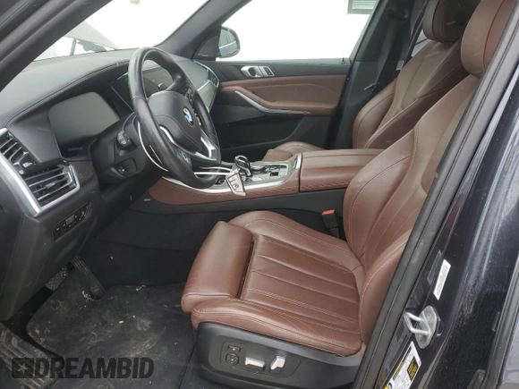 2020 BMW X5 xDrive40i with VIN 5UXCR6C05L9C87208, listed as a Copart auction lot 44582085 with 76,459 mi miles and Salvage Title. Bid and sale history available at carsss.com. Image 7.
