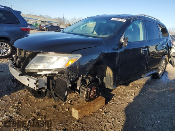 2013 Nissan Pathfinder SL with VIN 5N1AR2MM3DC663985, listed as a Copart auction lot 88581105 with 192,662 mi miles and Non repairable. Bid and sale history available at DreamBid. Image 1.