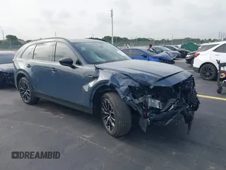 2025 Mazda CX-70 Premium Plus with VIN JM3KJEHA3S1126454, listed as a IAAI auction lot 42427454 with 5,648 mi miles and . Bid and sale history available at DreamBid. Image 1.