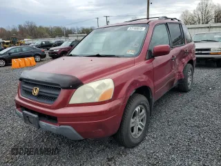 2004 Honda Pilot EX with VIN 5FNYF18584B001248, listed as a Copart auction lot 53160025 with 164,998 mi miles and Salvage Title. Bid and sale history available at DreamBid. Image 1.