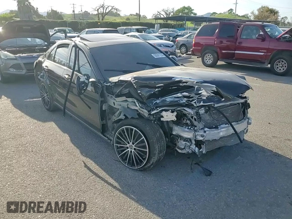 2020 Mercedes-Benz C 300 with VIN WDDWF8EB0LR540472, listed as a Copart auction lot 50381235 with Not Provided miles and Salvage Title. Bid and sale history available at DreamBid. Image 10.