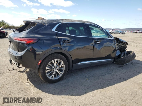2022 Buick Envision Preferred with VIN LRBAZLR44ND135563, listed as a Copart auction lot 52288625 with Not Provided miles and Salvage Title. Bid and sale history available at DreamBid. Image 3.