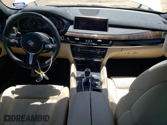 2018 BMW X6 xDrive35i with VIN 5UXKU2C57J0X49264, listed as a Copart auction lot 52534503 with 36,821 mi miles. Bid and sale history available at carsss.com. Image 8.