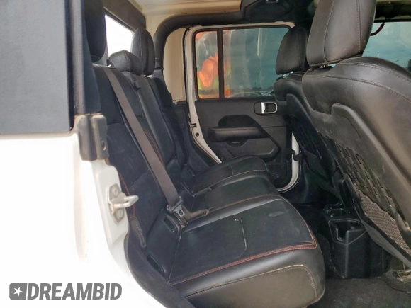 2023 Jeep Gladiator Rubicon with VIN 1C6JJTBG8PL532271, listed as a Copart auction lot 58220565 with 34,172 mi miles and Salvage title. Bid and sale history available at DreamBid. Image 10.