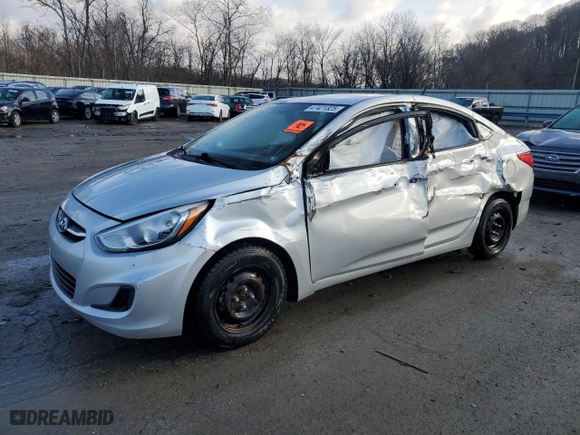 2016 Hyundai Accent SE with VIN KMHCT4AE7GU961893, listed as a Copart auction lot 47421825 with 151,078 mi miles and Salvage Title. Bid and sale history available at carsss.com. Image 1.