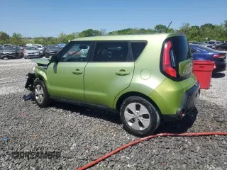 2015 Kia Soul with VIN KNDJN2A21F7812053, listed as a Copart auction lot 53486105 with 184,637 mi miles and Salvage Title. Bid and sale history available at DreamBid. Image 2.