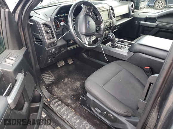2018 Ford F-150 XL with VIN 1FTEX1EP9JFE00960, listed as a Copart auction lot 86836974 with 81,255 mi miles and Salvage Title. Bid and sale history available at carsss.com. Image 8.