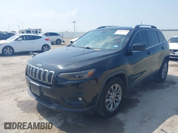 2019 Jeep Cherokee Latitude Plus with VIN 1C4PJLLB3KD377525, listed as a IAAI auction lot 41894239 with 143,711 mi miles and . Bid and sale history available at DreamBid. Image 17.